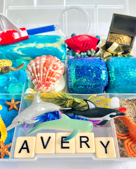 Ocean & Sand Play Dough Kit