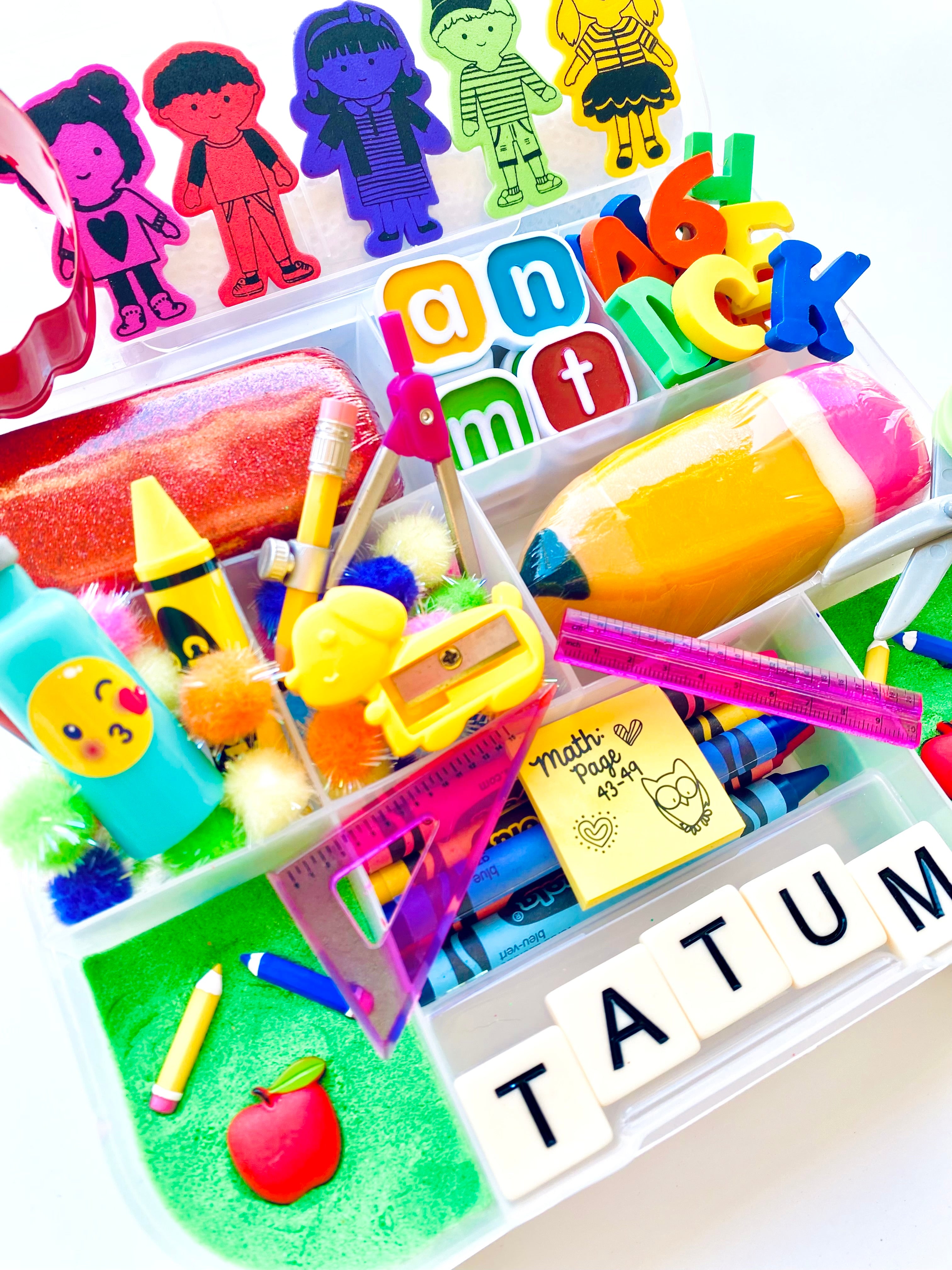 Back to School Play Dough Kit