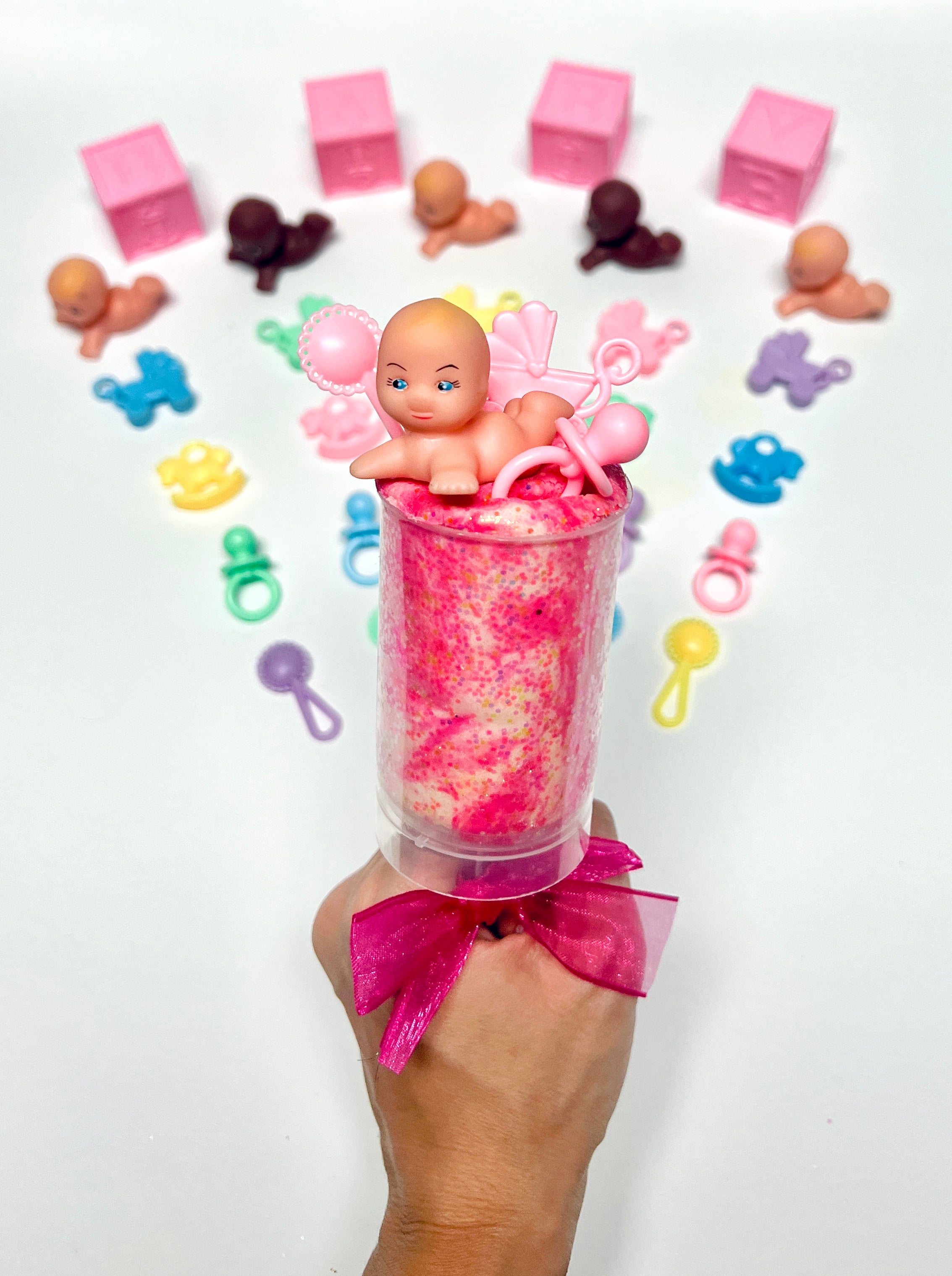 Baby Shower Play Dough Pop