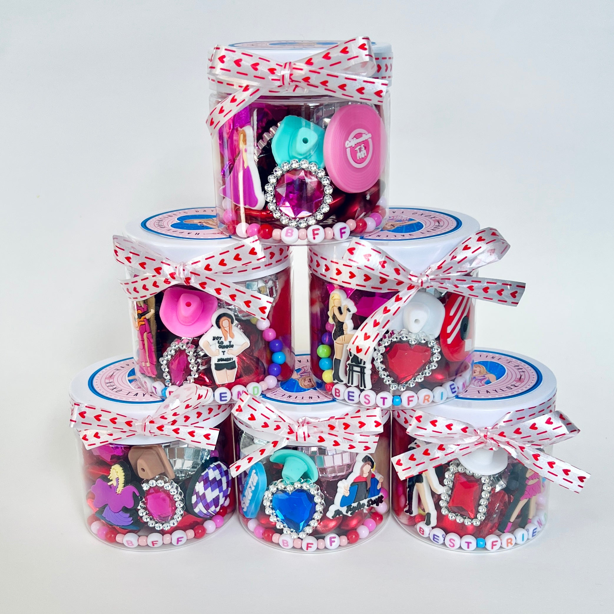 Valentine Era Playdough Jar