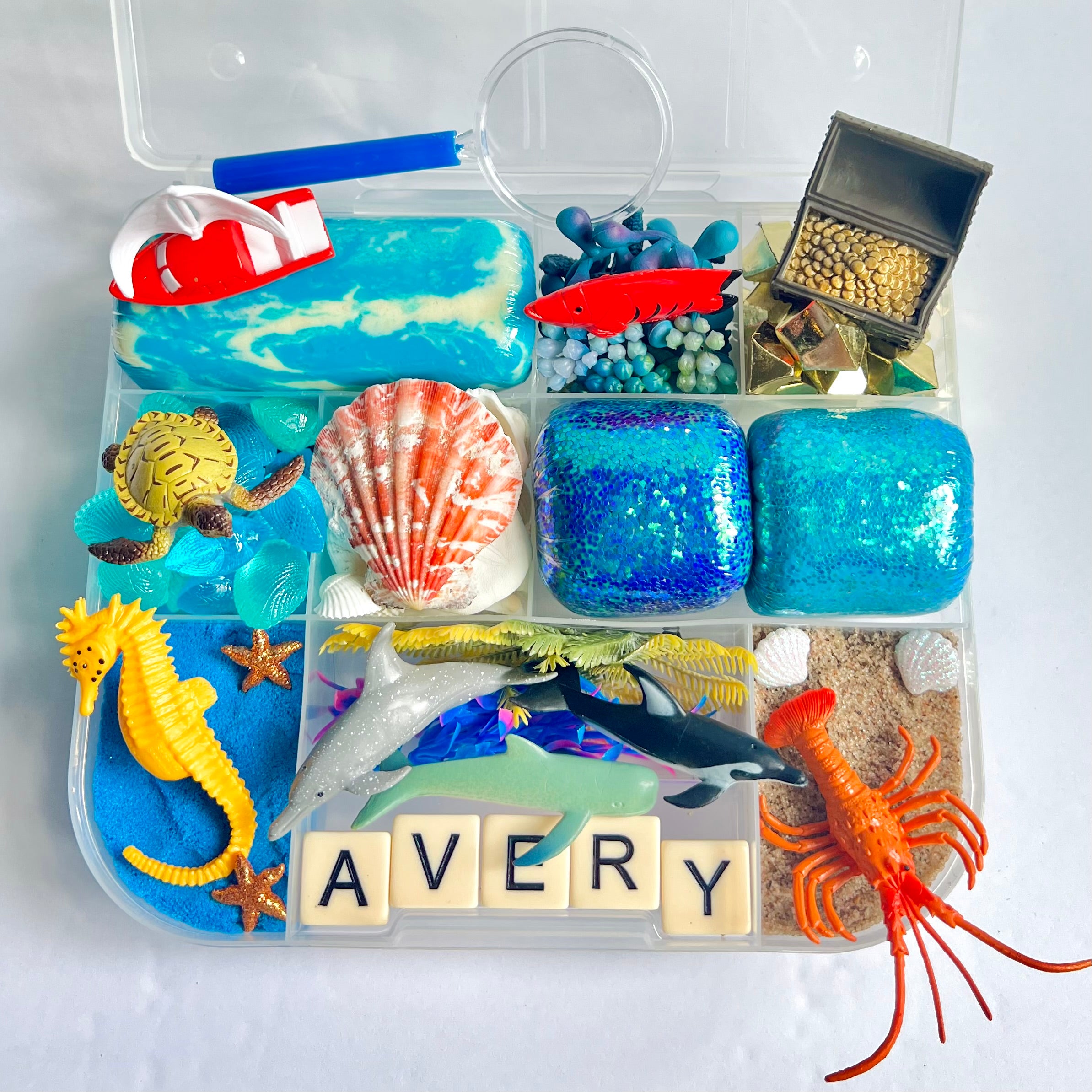 Ocean & Sand Play Dough Kit