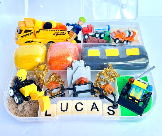 Construction Play Dough Kit