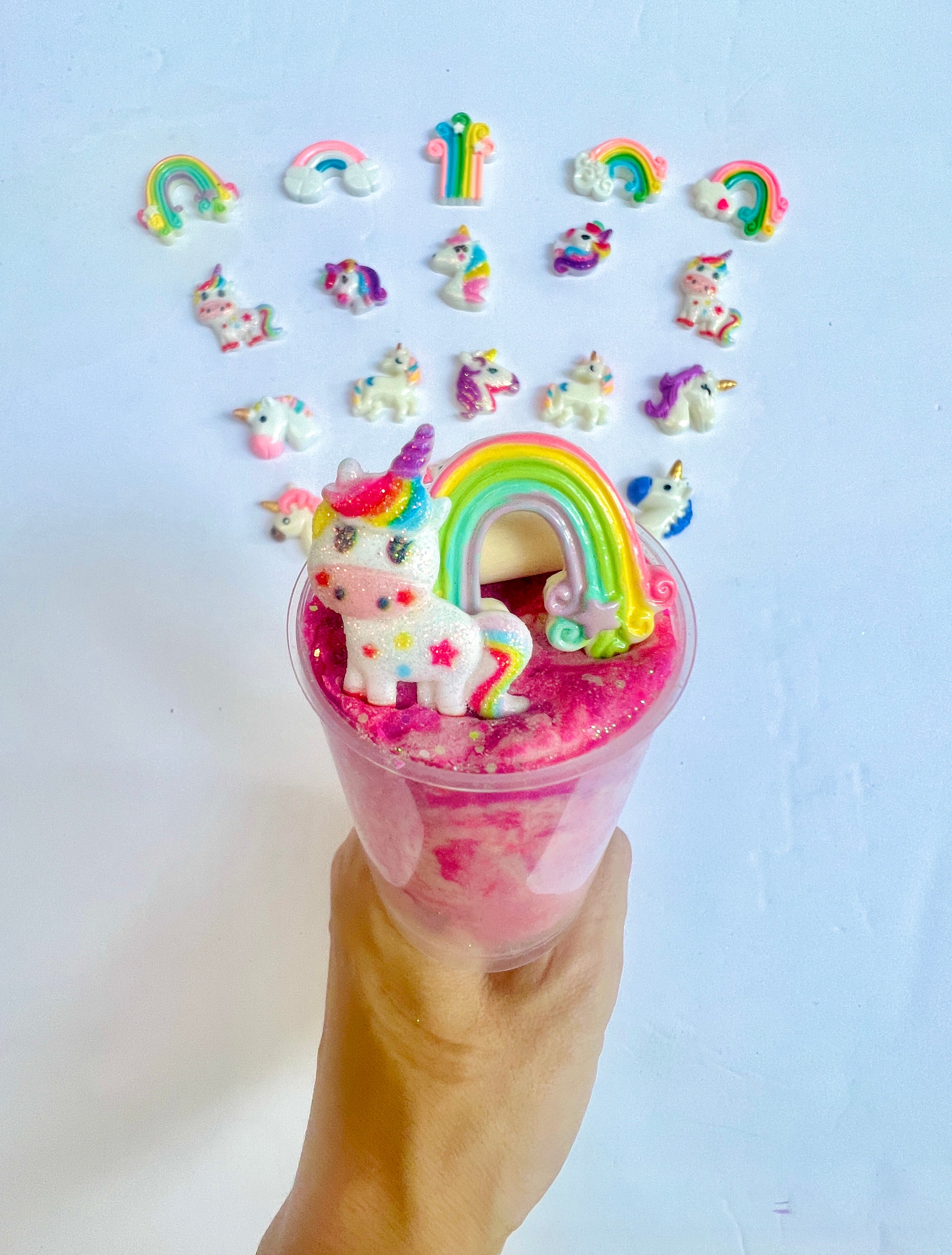 Unicorn Dough Pops